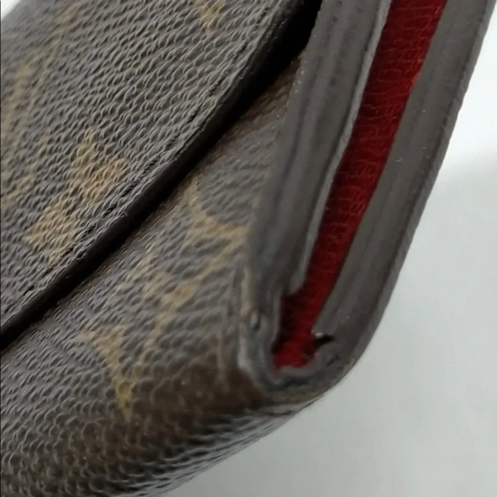 Authentic Louis Vuitton Portefeuille Emilie Long Wallet - Picture 9 of 10